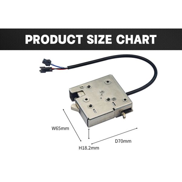 Fail Safe Magnetic Drawer Locks 12V Electric Steel Cabinet Lock Latch Keyless mailbox Lock