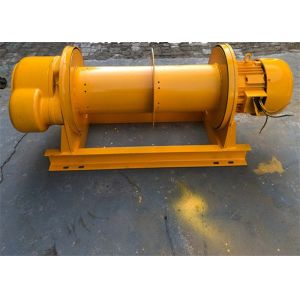 Customized 30mm Wire Power Winch Machine , Dual Drum Winch For Oil Well Drilling