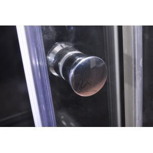 silive painted Square Shower Cabin With White Acrylic ABS Tray