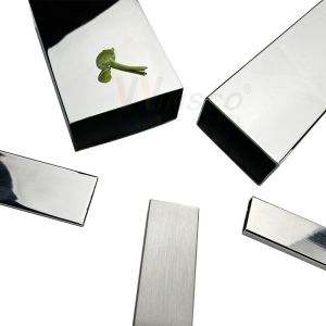 China AISI 201 304 316 Mirror Satin Finish 30mmx60mm Size Stainless Steel Inox Rectangular Tube Pipe 0.5mm-2.7mm Thickness on sale