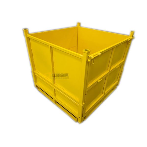 Quality Reusable Metal Empty Stillages Euro Pallet Cage Collapsible wholesale