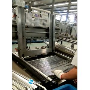 Cheap Adjustable Running Speed And Frequency Aluminum Radiator Core Builder For Automobile Core 900*900mm for sale