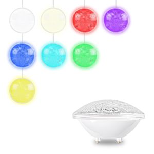 PAR56 Plastic Recessed LED Pool Light 18W 12V Remote Control