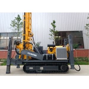 ST350 Meters Depth Pneumatic Drilling Rig Hard Stone Rocky Area Large