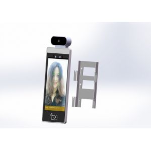 Cheap POE 8 Inch Android Terminal With Facial Recognition And Body Temperature Test For Access Control for sale