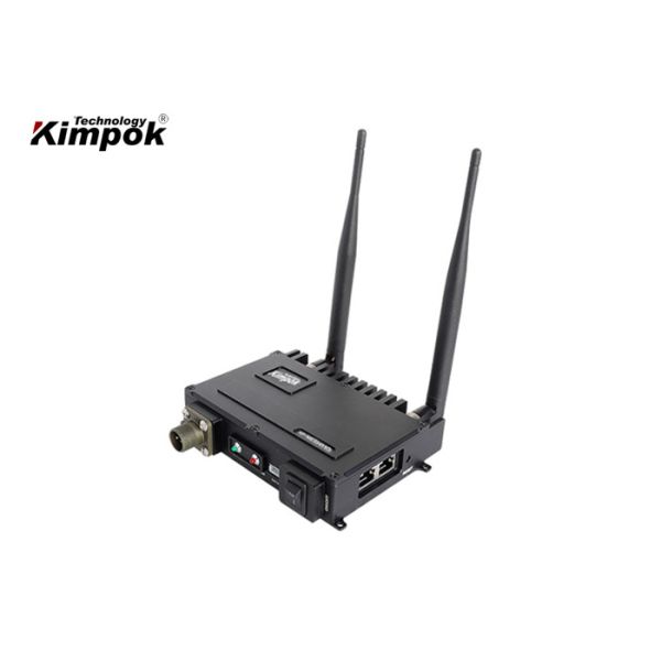 Quality 30dBm COFDM IP Mesh Radio Ethernet UAV Wireless Link 20km LOS 32 Nodes wholesale
