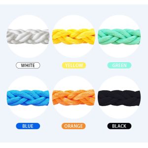 8 Strand PP Polypropylene Braided Rope Marine Mooring Rope