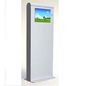 Dust Proof Outdoor Touch Screen Kiosk Anti Corrosive Auto Light Adjustment