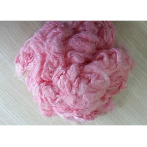 1.2d To 5d Viscose Polyester Staple Fiber , Recycled Polyester Fiber Friction