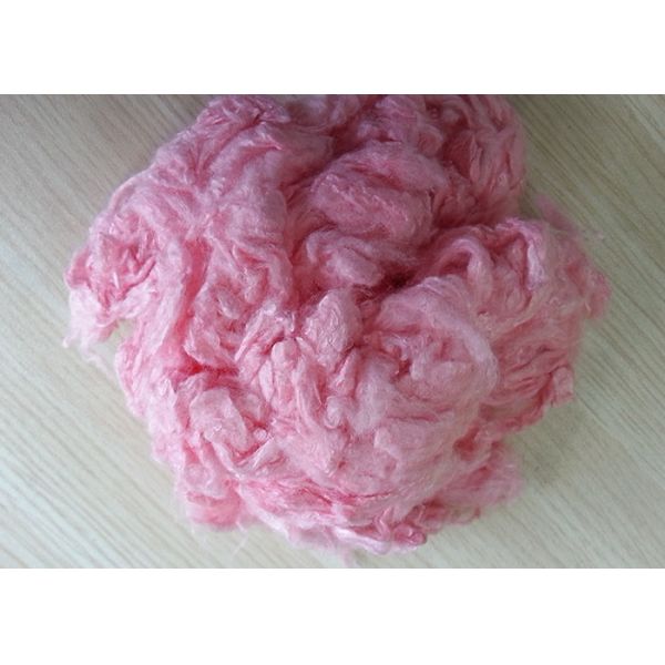 1.2d To 5d Viscose Polyester Staple Fiber , Recycled Polyester Fiber Friction