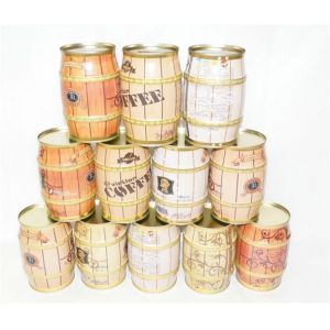 20L Coffee Tin Cans CMYK Airtight Coffee Bean Container