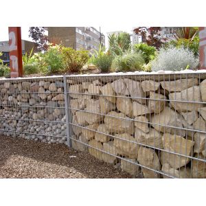 Box 1x1x2 River Bank Mesh Protection 200x100x50 Gabion Fence System