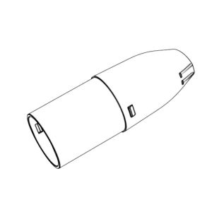 Transparent Cigarette Holder+Oil Tank (2+2) / Cold runner / Three-plates mold No