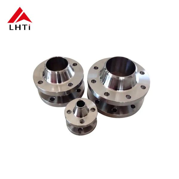 Ti Gr2 Gr5 Titanium ASME B16.5 Weld Neck Flanges WNRF Class 150 Raised Face for