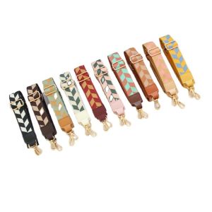 Adjustable Tearproof Metal Bag Handles Polyester Wide Shoulder Strap ODM