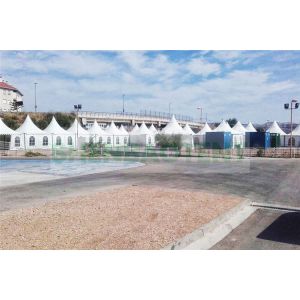 Fast Set Up Pagoda Party Tent High Peak Shape Aluminium Structure Stable