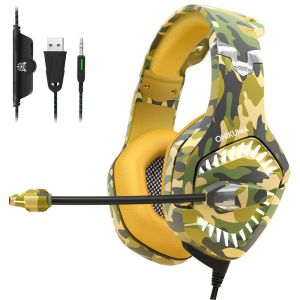 China 2.2m DC5V Onikuma K1 Pro Camouflage Gaming Headset on sale