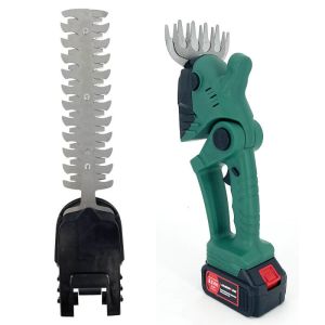 Electric Grass Trimmer 21V 2 In 1 Lithium-Ion Cordless Garden Tools Hedge Set