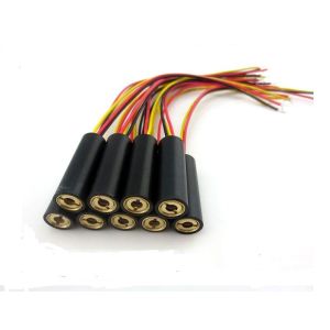 Cheap 635nm 30mw Red Dot Laser Diode Module with 0-50KHZ TTL Modulation For Electrical Tools And Leveling Instrument for sale