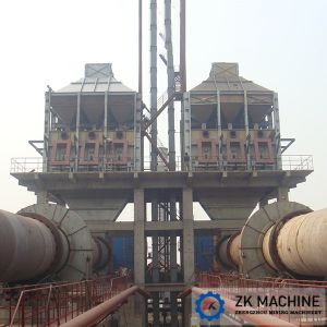 China 200-800 T/D Calcination Equipment , Small Vertical Preheater For Dolomite Rotary Kiln on sale