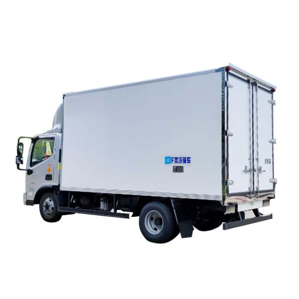 Quality 4100x2100x2100 Refrigerated Truck Box With Fiberglass Sandwich Panel for 5 Ton Capacity and Euro 3 Emission Standard wholesale