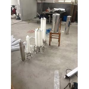 Wide Range Operating Flow Rate Industrial Cartridge Filters for Industrial