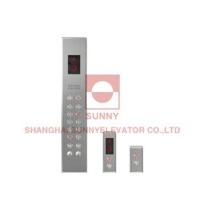 Ensuring Safety Titanium Plating Elevator COP And LOP For Elevator Systems