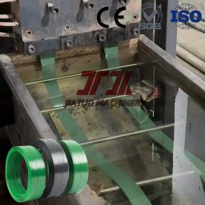 110φ Single Screw Plastic PET Strap Extrusion Line With PLC Control And