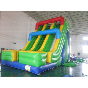 Cheap Giant Double lane Inflatable Slide (CYSL-33) for sale