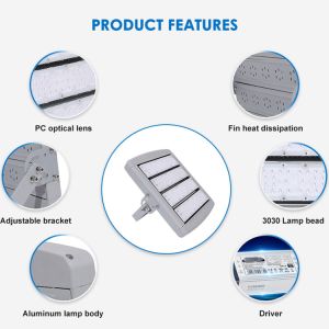 3000K/4000K/5000K/5700K High Efficiency LED Stadium Lighting IP65 Waterproof