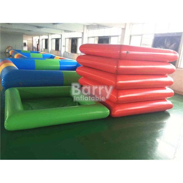 Quality Inflatable Portable Water Pool Personalized Small Red And Green color wholesale