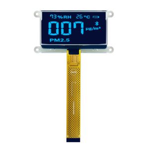 2.7 Inch PMOLED Display Module With PCBA, 128*64 Resolution, 24 PINS Parallel