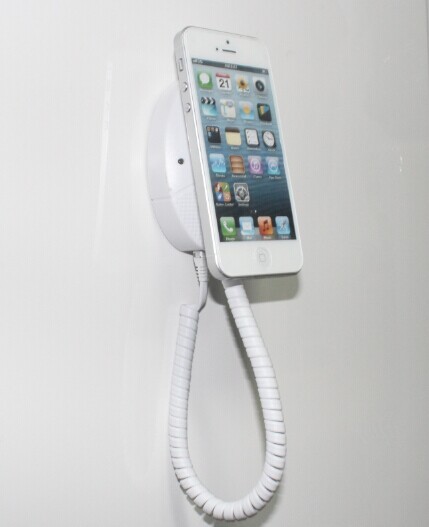 COMER Security Display Wall Mounted Stands for Mobile Phone Alarm Locking Holder