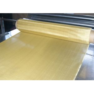 High Bright Decorative Brass Wire Mesh Roll Woven Wire Screen Cloth 1m-50m