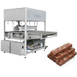 Ice Cream 400kg/H Chocolate Enrobing Machine