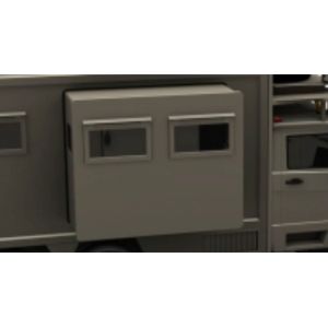 Cheap Power Steering Emergency Office Vehicle With Two Tube Brake System for sale