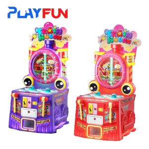 Cheap train knocks capsule ball kids hitting machine Ticket Redemption Machine for sale