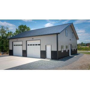 Customized Metal Steel Frame Garage Metal Structure Building Kit