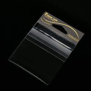 Transparent Header Card Cellophane Self Adhesive Packing OPP Bag for Fishing