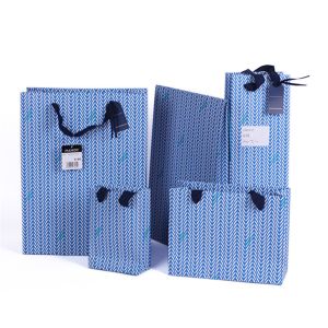 Cheap Custom Printed Paper Shopping Bags Packaging With Logo For Promotion for sale