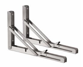 Plating Blanking 2mm Folding Shelf Steel Frame Brackets