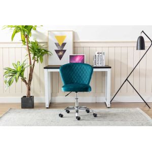 Computer Chair Task Chair Home Executive Desk Chair-Teal
