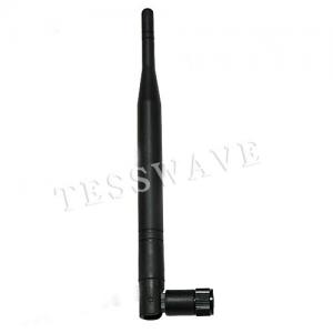 China 2.4 GHz 5dBi indoor rubber duck Screw-on Swivel antenna with SMA connector on sale