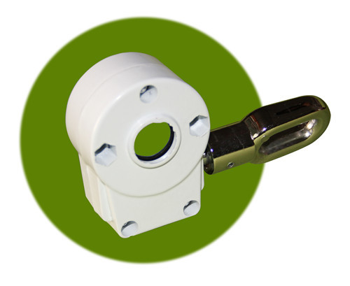 aluminum retractable awning of gear box for manual handle