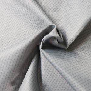 98% Polyester 2% Carbon Fiber 5mm Conductive Grid ESD Fabric