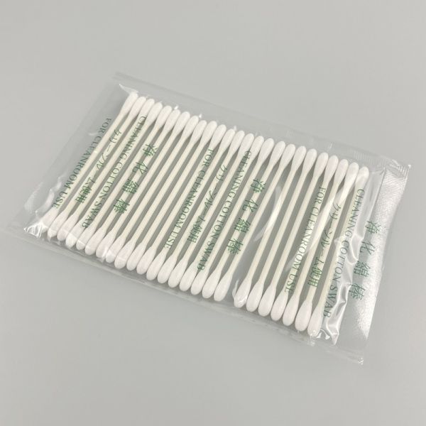 Big Round Head 3 Inch Industrial Cotton Buds 25 PCS Dustless