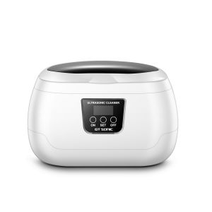 One Click 600ml 43kHz Ultrasonic Glasses Bath 35w For Home