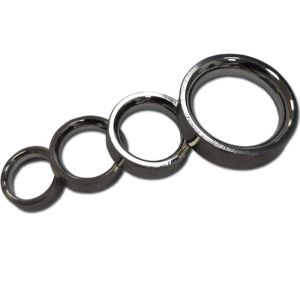 Virgin Material Tungsten Carbide Eyelets For Wire Guide In Textile / Chemical