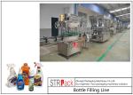Automatic Liquid Detergent Filling Machine, Liquid Soap Filling Line With Piston