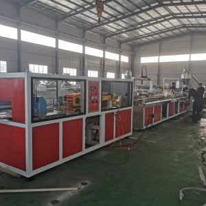 High Output 100-120KG/H PVC Shutter Profile Extrusion Machine